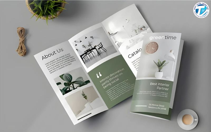 Thiết kế brochure cấu trúc chuẩn 